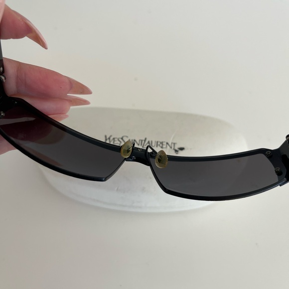 Auth VTG YVES SAINT LAURENT Sunglasses 6023 main image 4